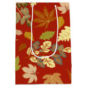 Herbstleaves Mittlere Geschenktüte (Rückseite)