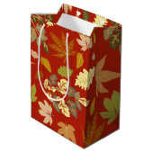 Herbstleaves Mittlere Geschenktüte (Rückseite Schrägansicht)