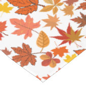 Herbstleaves Muster 01x4b No BG Tischdecke (Schrägansicht)