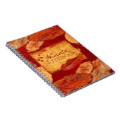 Herbstleaves Notebook Notizblock (Rechte Seite)