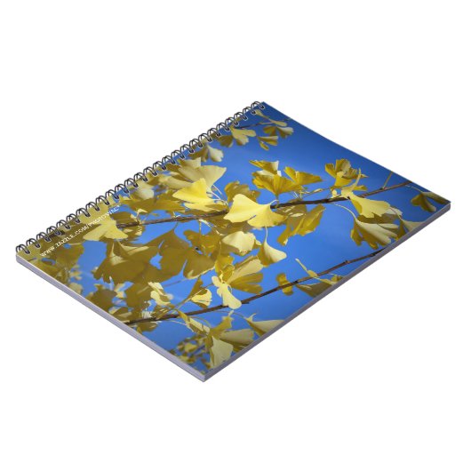 Herbstleaves Notebook Notizblock (Linke Seite)