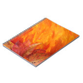 Herbstleaves Notebook Notizblock (Linke Seite)