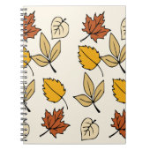 Herbstleaves Notebook Notizblock (Vorderseite)