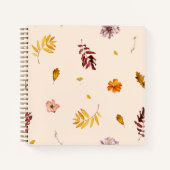 Herbstleaves Notizblock (Vorderseite)