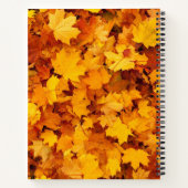 Herbstleaves Notizblock (Rückseite)
