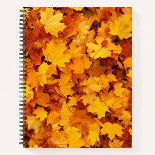 Herbstleaves Notizblock