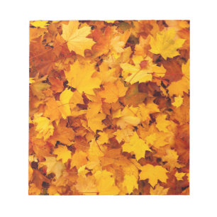 Herbstleaves Notizblock
