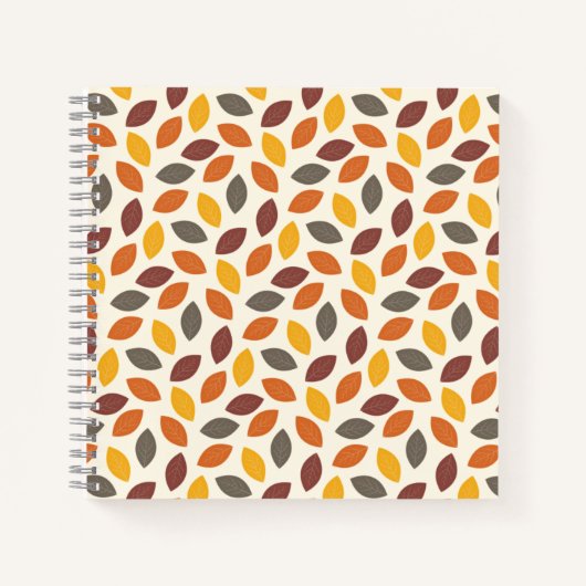 Herbstleaves Notizblock (Vorderseite)