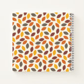 Herbstleaves Notizblock (Rückseite)