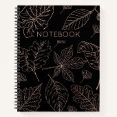 Herbstleaves Notizblock (Vorderseite)