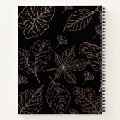 Herbstleaves Notizblock (Rückseite)