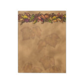 Herbstleaves Notizblock (Rotiert)