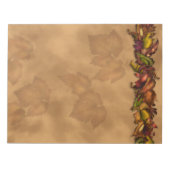 Herbstleaves Notizblock (Vorderseite)