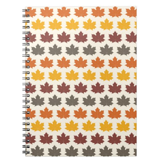 Herbstleaves Notizblock (Vorderseite)
