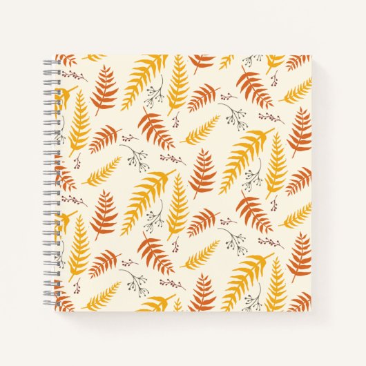 Herbstleaves Notizblock (Vorderseite)