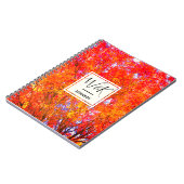 Herbstleaves Notizblock (Linke Seite)