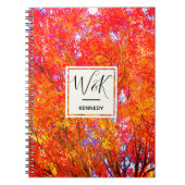 Herbstleaves Notizblock (Vorderseite)