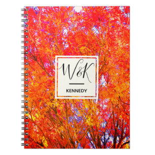 Herbstleaves Notizblock