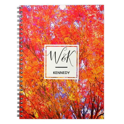 Herbstleaves Notizblock (Vorderseite)