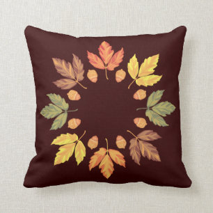 Herbstleaves & Nuts Kissen