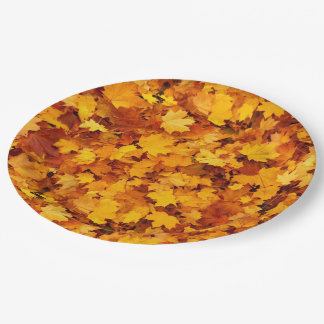 Herbstleaves Pappteller