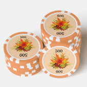 Herbstleaves Pokerchips (Stapel)