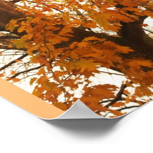 Herbstleaves Poster (Ecke)