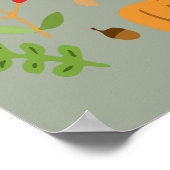 Herbstleaves Poster (Ecke)