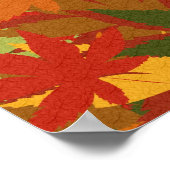 Herbstleaves Poster (Ecke)