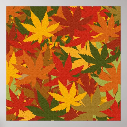 Herbstleaves Poster (Vorne)