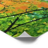 Herbstleaves Poster (Ecke)