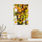 Herbstleaves Poster (Küche)