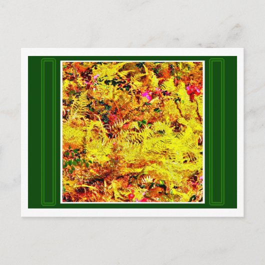 Herbstleaves Postkarte (Vorderseite)