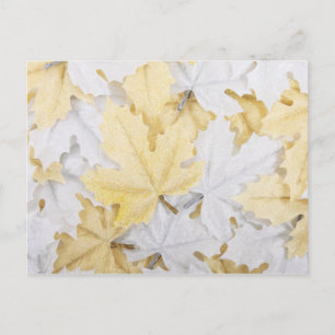 Herbstleaves Postkarte