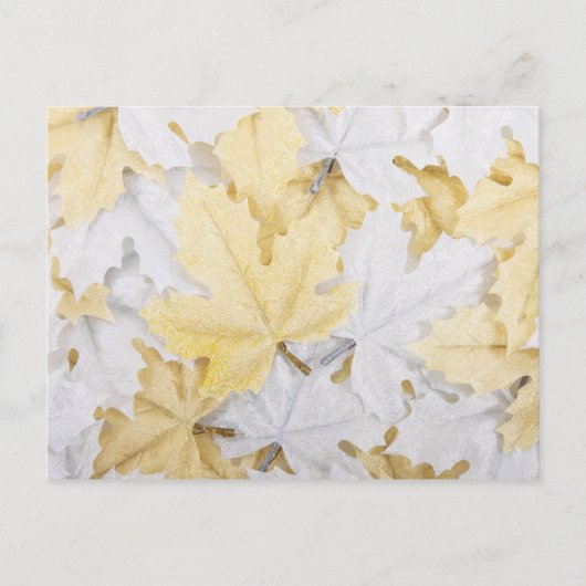Herbstleaves Postkarte (Vorderseite)