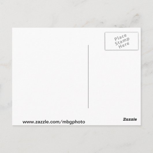 Herbstleaves Postkarte (Rückseite)