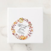 Herbstleaves Pumpkin Fall Brautparty Geschenkanhänger (Beispiel)