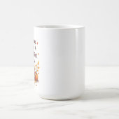 Herbstleaves & Pumpkins Bitte Kaffeetasse (Mittel)