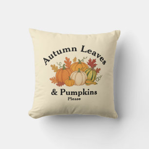 Herbstleaves & Pumpkins - Rustikale Wohngestaltung Kissen