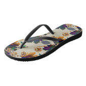 Herbstleaves Royal Colors Badesandalen (Schrägansicht)