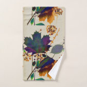 Herbstleaves Royal Colors Badhandtuch Set (Handtuch)