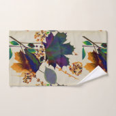 Herbstleaves Royal Colors Badhandtuch Set (Handtuch)