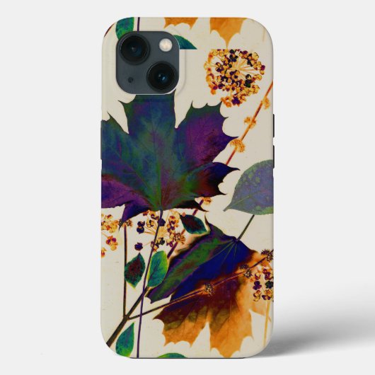Herbstleaves Royal Colors Case-Mate iPhone Hülle (Rückseite)