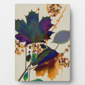Herbstleaves Royal Colors Fotoplatte (Vorderseite)