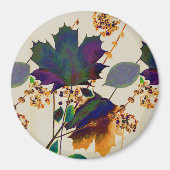 Herbstleaves Royal Colors Magnet (Vorne)