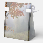 Herbstleaves Rustikale Gastgeschenk Hochzeit Geschenkschachtel (Rückseite)