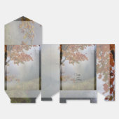 Herbstleaves Rustikale Gastgeschenk Hochzeit Geschenkschachtel (Ungefaltet)