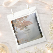 Herbstleaves Rustikale Gastgeschenk Hochzeit Geschenktütchen (Ausgeschnitten)