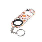 Herbstleaves Schlüsselanhänger Flaschenöffner (Rückseite Schrägansicht)