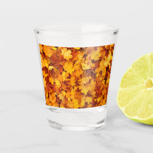 Herbstleaves Schnapsglas